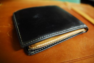 革財布 エイジング